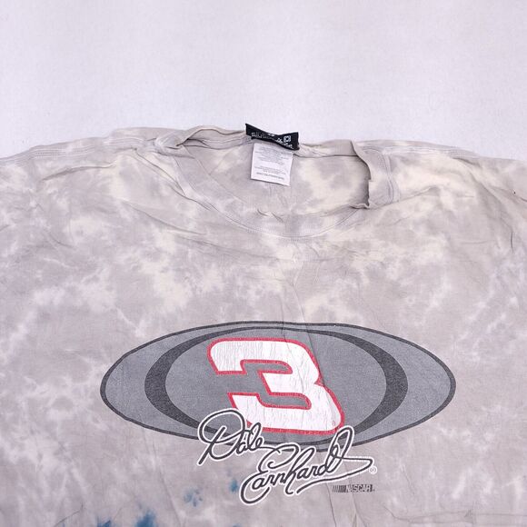 Chase Authentics Casual Graphic Short Sleeve Shirt Mens Size 2XL Gray Blue - Picture 1 of 13